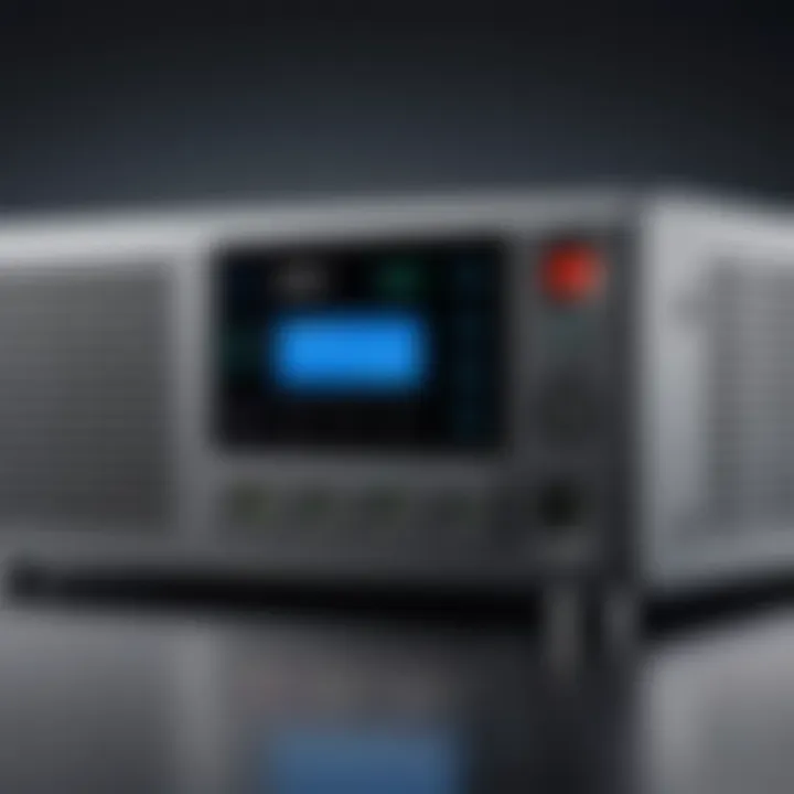 A high-tech uninterruptible power supply unit