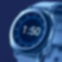 Close-up of an iWatch displaying sleep tracking data.