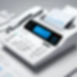 Overview of a digital fax interface
