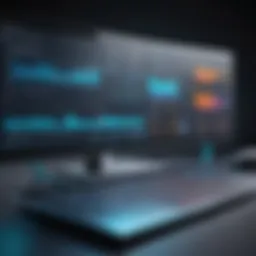 Advanced up res software interface showcasing image enhancement tools