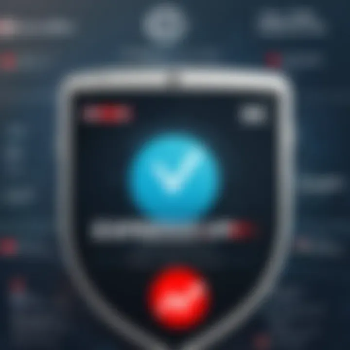 Comparison chart of ExpressVPN and its competitors