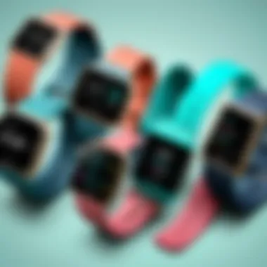 Latest Fitbit devices array