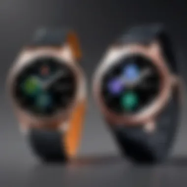 Comparison of Galaxy Watch models side by side