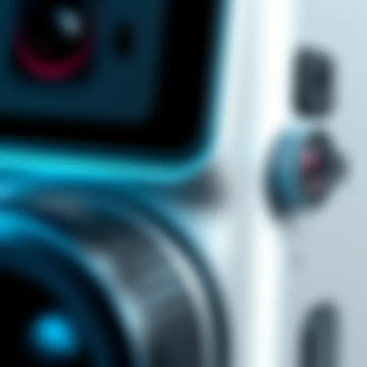 Detailed Features of Geeni Camera Close-up of Geeni Camera features