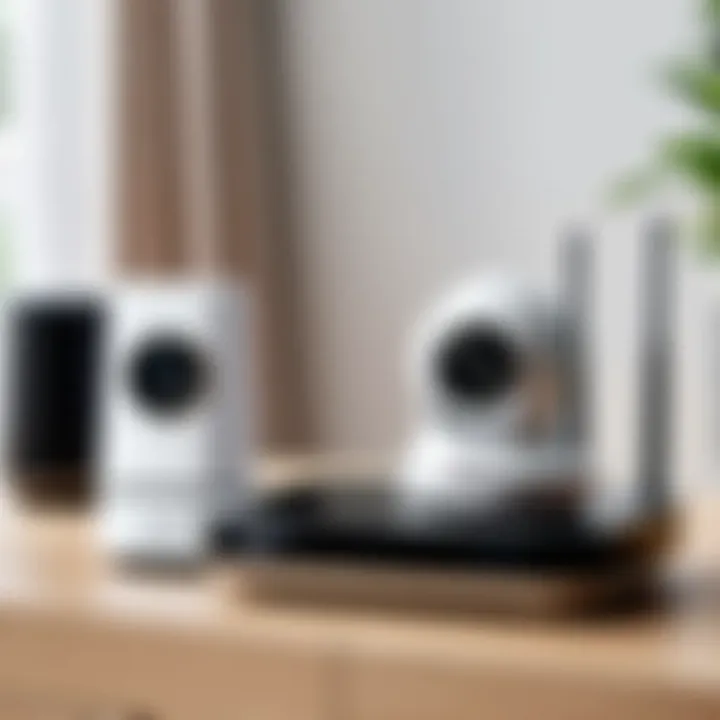 Comparison chart of popular home wireless camera systems