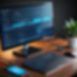VPN connection interface on a computer screen