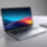 Sleek laptop design showcasing modern features