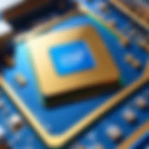 Visual representation of Intel processor families architecture