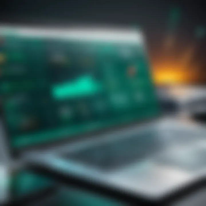 Kaspersky dashboard highlighting performance metrics