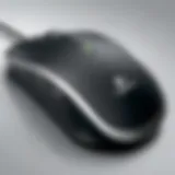 Sleek design of the Logitech Superlight Mouse