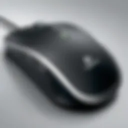 Sleek design of the Logitech Superlight Mouse