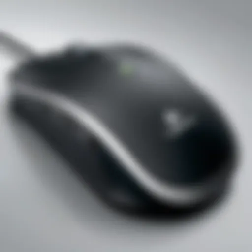 Sleek design of the Logitech Superlight Mouse