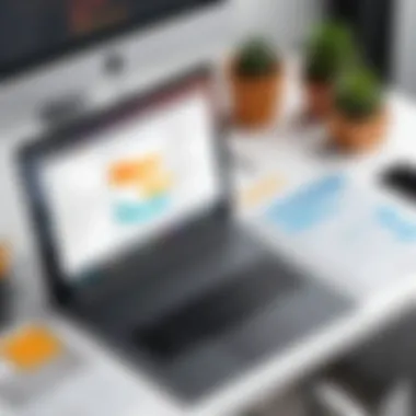 Collaboration features in Lucidchart demonstrating shared editing