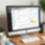 User interface of Lucidchart on macOS showcasing diagramming tools