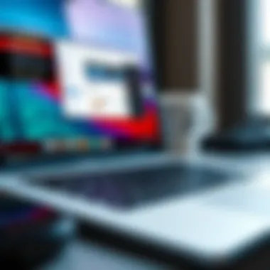 Multitasking Abilities of MacBook Pro 13 (2015) MacBook Pro 13 2015 running software showcasing multitasking capabilities