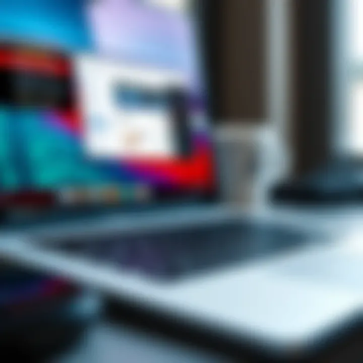 Multitasking Abilities of MacBook Pro 13 (2015) MacBook Pro 13 2015 running software showcasing multitasking capabilities