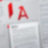 Interface of Adobe Acrobat showcasing the text editing tools.