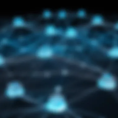 Operational Principles of Mesh Networks Diagram explaining operational principles of mesh networks