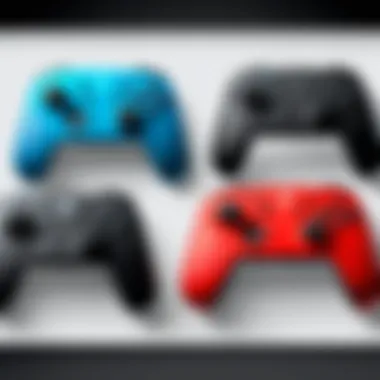 Various customization options for the Nintendo Switch Pro Controller