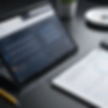 Sophisticated Note-Taking Interface A sophisticated note-taking interface showcasing features