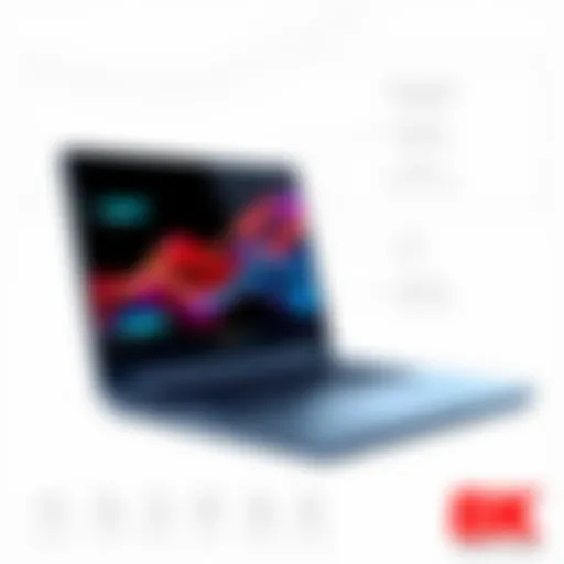 High-performance laptop showcasing sleek design and powerful specifications