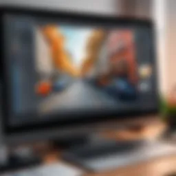 User interface of Prisma Photo Editor showcasing various editing tools