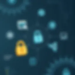 Visual representation of Proton Free VPN's encryption protocols