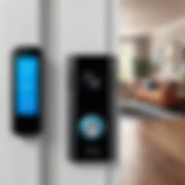 Users accessing Ring doorbell features remotely on their devices