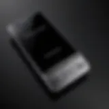 Samsung flip phone showcasing innovative design