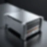 Compact design of a small table suitable for computer towers.