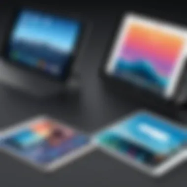 User interface experiences on different iPad models