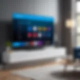 Smart TV showcasing Bluetooth audio connectivity features