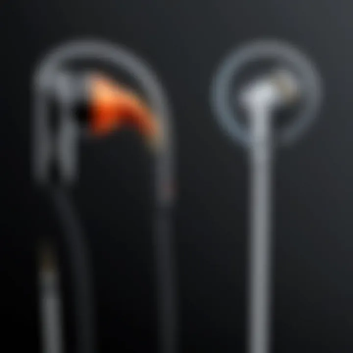 Sound quality comparison of air tube and traditional earphones