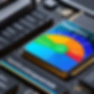 Performance Metrics of SSDs Graph showcasing SSD performance metrics