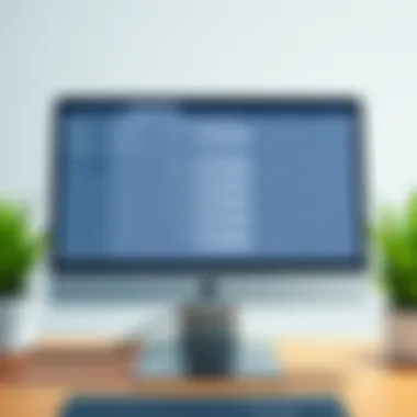 Advanced Network Configurations Network configuration settings displayed on a computer screen