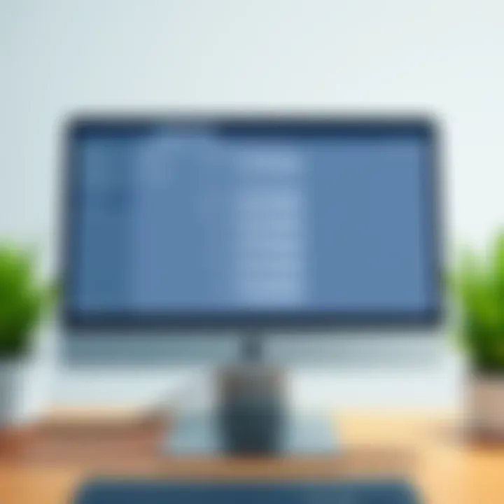 Advanced Network Configurations Network configuration settings displayed on a computer screen