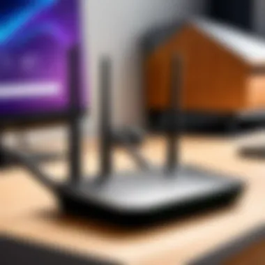 Adjusting Wireless Frequency Settings Wireless frequency settings on router