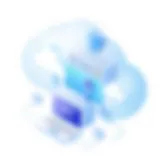 A secure cloud storage illustration depicting data protection