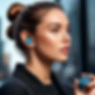 Users enjoying battery-efficient true wireless earbuds in daily life