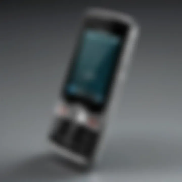 Cultural impact representation of the Motorola flip phone in media and society.