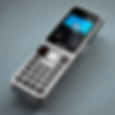 Classic Motorola Flip Phone Design Vintage Motorola flip phone showcasing its classic design.
