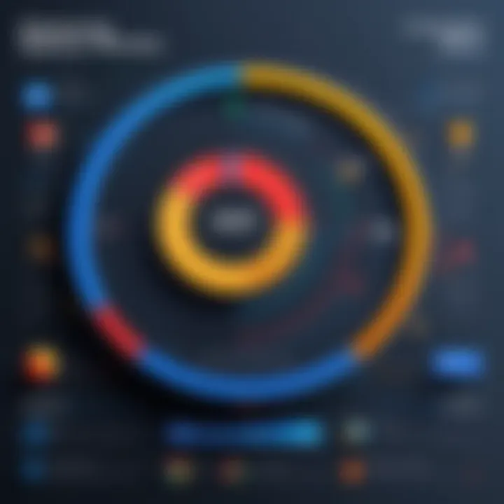 Infographic detailing performance metrics of various browsers
