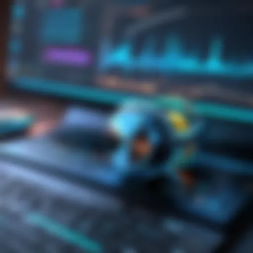 Advanced transcription software interface showcasing features