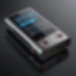 Premium digital voice recorder showcasing sleek design