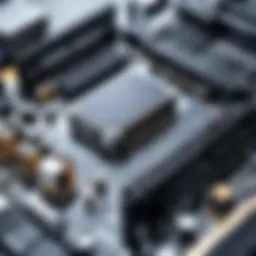 High-performance motherboard showcasing advanced connectivity options