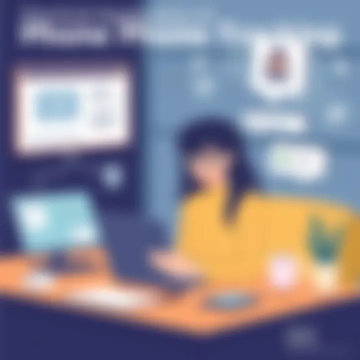 Scenario depicting personal use of phone tracking