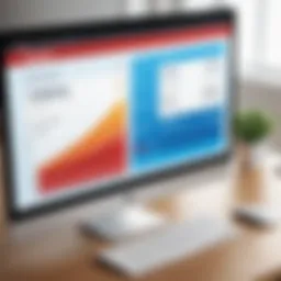 User interface comparison of Turbotax software and online version