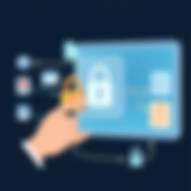 Understanding Two-Factor Authentication Visual representation of two-factor authentication process