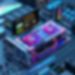 Innovative UHD video card design showcasing advanced architecture