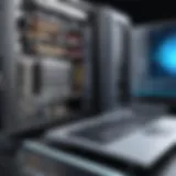 High-performance computer hardware setup